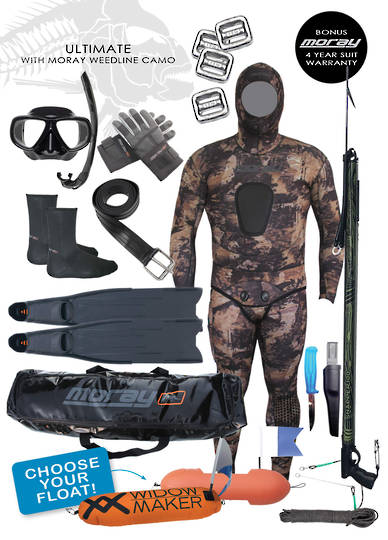 Ultimate Spearfishing Package | Weedline Camo